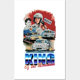 Aussie Legends - Peter Brock - KING OF THE MOUNTAIN Posters and Art